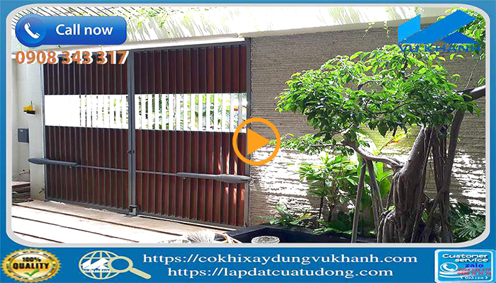Cổng mở xoay hai cánh tự động-thương hiệu TAU Italia