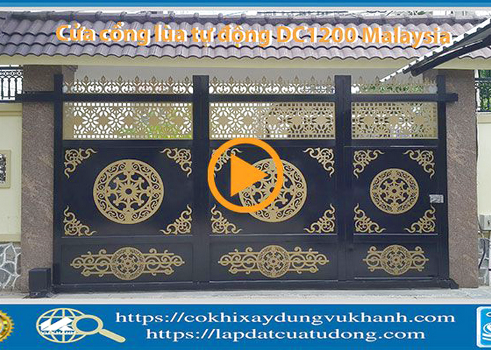  Cửa cổng lùa tự động DC1200 Malaysia