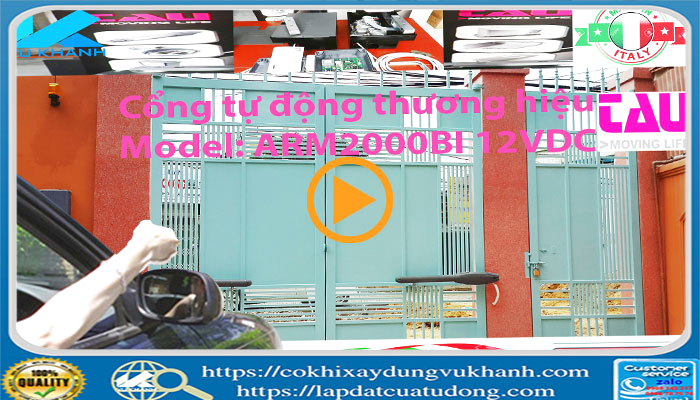 Cửa tự động thương hiệu TAU Italia