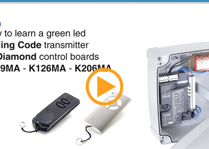Thiết lập và kết nối Remote cổng tự động