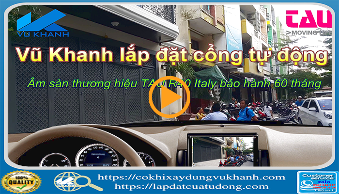 Thi công lắp đặt cổng tự động | Cửa tự động tại Sài Gòn