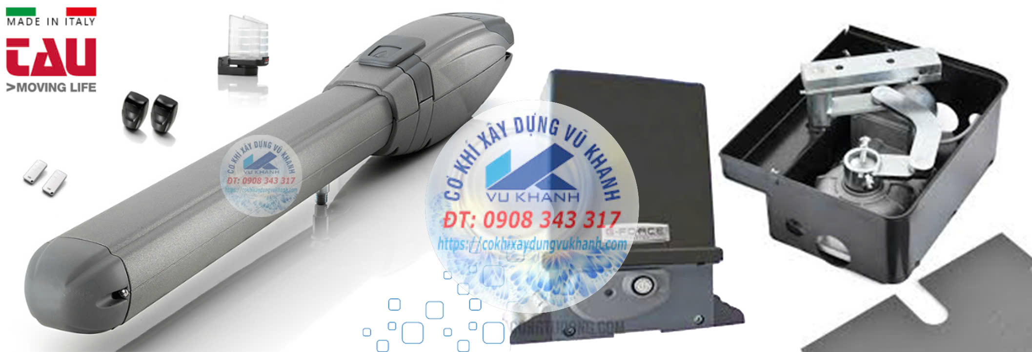 Lắp đặt motor cửa cổng tự động giá tốt nhất Miền Tây